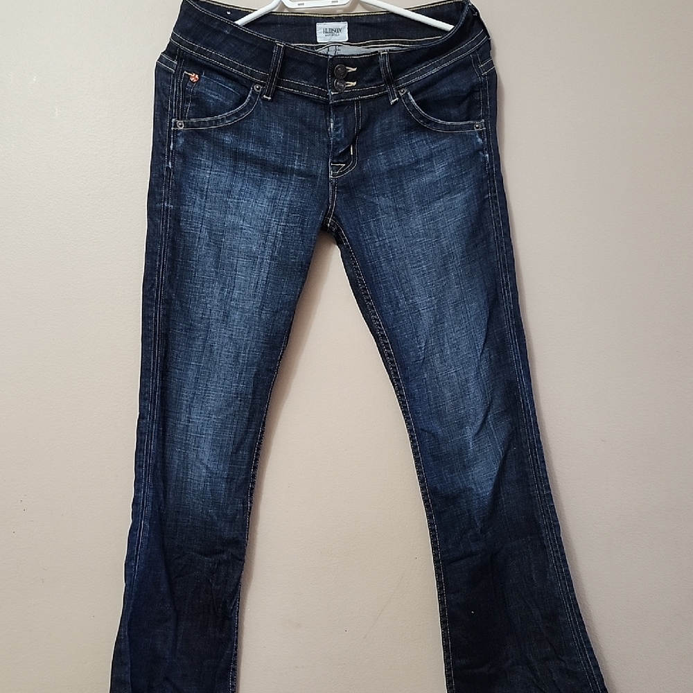 Hudson Jeans Dark Blue Boot Cut Denim